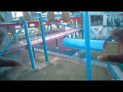Roller-coaster Master/Superman Ultimate Flight/ first time. The legendary Pretzel loop