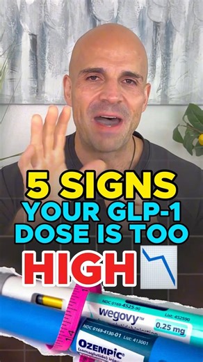 Lower Your GLP-1 Dose #glp1 #weightlosstips