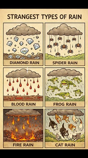 Discover the Strangest Types of Rain