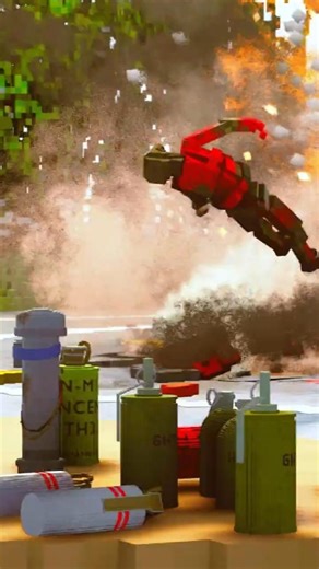 Realistic Grenade test on Military Ragdolls ! Physics simulation !