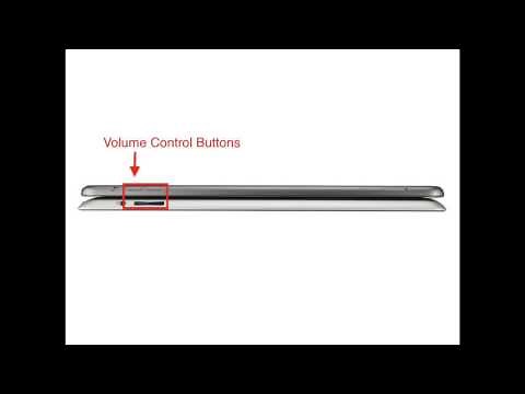 iPad 101 - The outside of the iPad - Buttons and more.