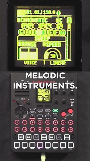 Main controls of the Lofi-12 XT