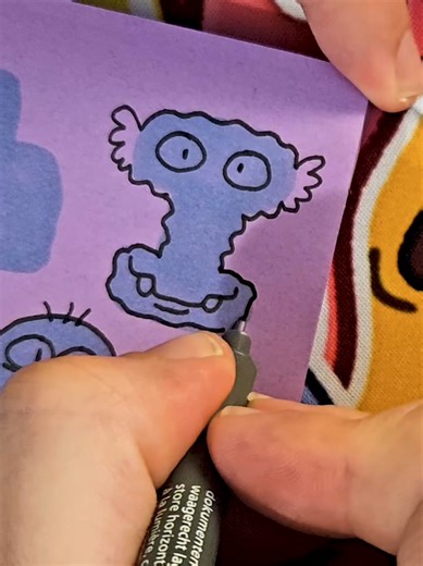 Today's #ShapeDrawingChallenge with #Cartoon #Art - #drawing #drawingchallenge