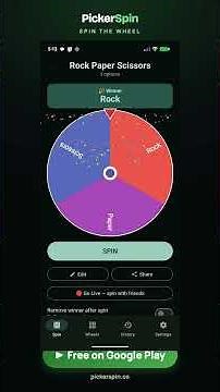 Spin the Wheel App for Android — Free Random Picker & Wheel of Names (No Ads) | PickerSpin