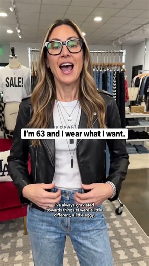 Stop dressing your age and try THIS?