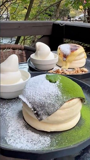 京都で最も予約が取れない、パンケーキ。オーダーしてから焼き上げてくれるから、ぷるぷる。ふわふわ。しゅわしゅわ。#京都グルメ #japanesefood #pancake
