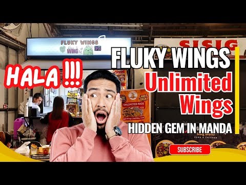 Fluky Wings - Unlimited Wings | Hidden Gem Food Trip in Mandaluyong ‪@sheshei_‬