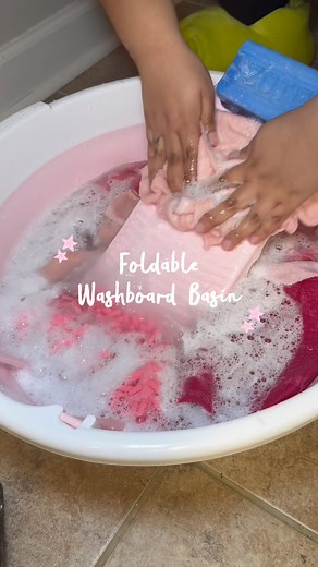the perfect portable washboard for handwashing clothes & rags👚🧼 #handwashing #washboard | Sandra Vlogz