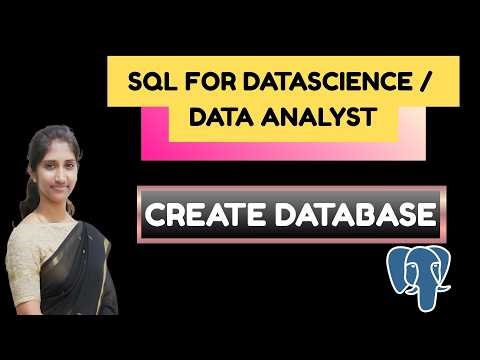 Create Your First Database in PostgreSQL 🚀 | Easy Guide