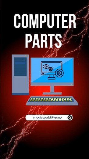computer parts and use computer basic knowledge #computer #education #skills #knowledge