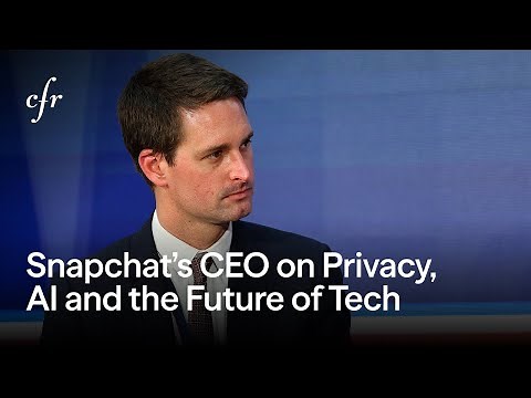 A Conversation with Snapchat CEO Evan Spiegel