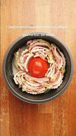 how to make pork belly cabbage rice in a rice cooker
