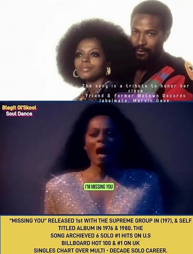 DIANA ROSS ft MARVIN GAYE- MISSING YOU. (1984).