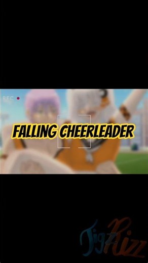 Falling Cheerleader 😨🧡 || Gacha Trend || Jigz_rizZ