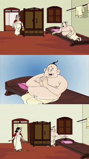 397K views · 6.7K reactions | എന്താ ചൂട്.. | Rasika Raja Namboothiri Comedy Animaion | Tintu Mon Rocks | Facebook