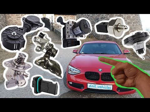 114i BMW Engine Components - layout / location 116i F20