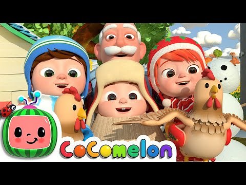 Christmas At The Farm | CoComelon Nursery Rhymes & Kids Songs
