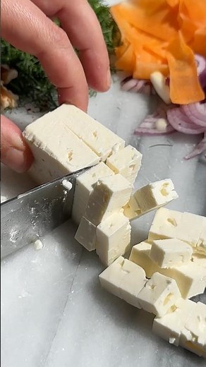 Carrot Ribbon Salad With Feta