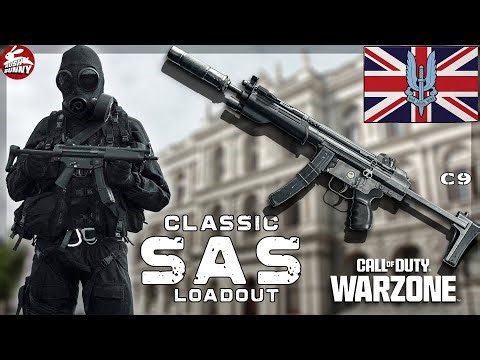 SAS Special Forces | COD Warzone Loadout C9 Build & Gameplay