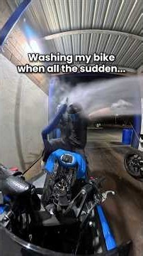 Who is that shaving cream man!?....#biker #motorcycle