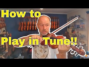 Play more in tune with these simple intonation exercises for violin