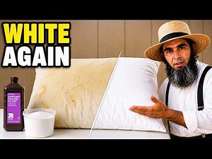 The Best Way to Clean Pillows.... AMAZING results