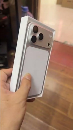 iPhone 17 Pro Max Unboxing – Silver Edition Looks INSANE! 😳🔥