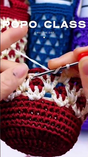 DIY Crochet Floral Bag | Easy Tutorial for Beginners#crochet #handmade #뜨개질 #かぎ針編み #diycrafts。