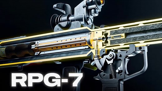 一个视频带你了解RPG-7火箭筒的发展历史&工作原理&操作方法