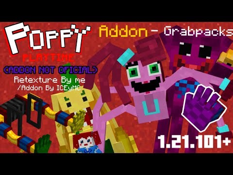 Poppy playtime: Chapter 2 and 3 - V2.7 Retexture/ Addon ICEy | 1.21+ Release