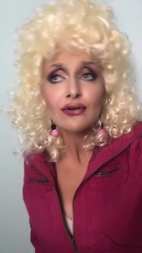 80s Dolly Parton Makeup Transformation Tutorial