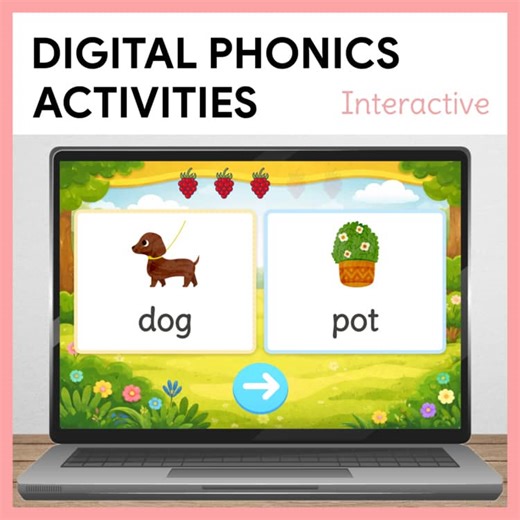 Digital Resources: Phonics Activities for Preschool and Kindergarten