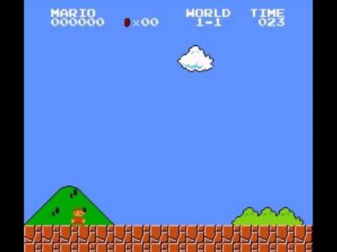 Super Mario Bros. (NES) Time Up & Game Over