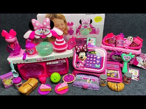 Disney Minnie Mouse Kitchen Play Set Satisfying with Unboxing Compilation Toys ASMR