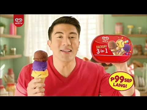 Lucky Manzano Selecta Ice Cream Commercial on repeat for 3 minutes