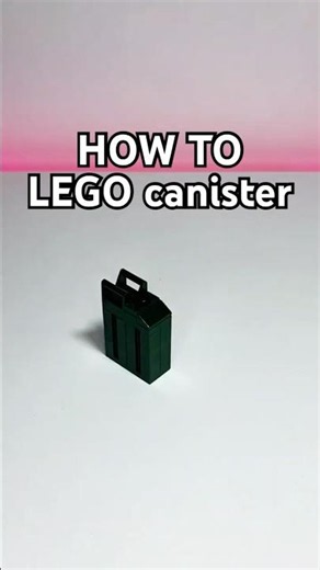 Easy LEGO Canister Tutorial | DIY LEGO Build