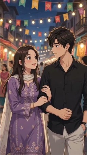 bairan animated love story #bairan #lyricsforlife #lyrics