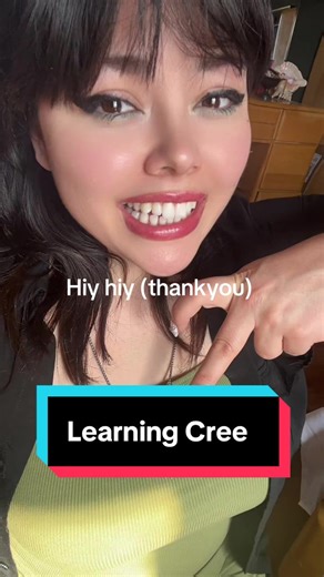 Tugeye was the first word I ever spoke tho. I hope I’m a Cree girl in every lifetime #indigenous #native #languagerevitalization #nativetiktok #cree