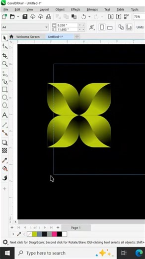 Corel draw tips : create stunning vectors fast! #jyoti graphics#coreldrawtutorial #graphidesign