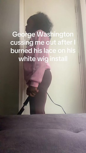 Had ts in my drafts🤣🤣🤣 #explorepage✨ #jokes #fyp #funny | george washington hair
