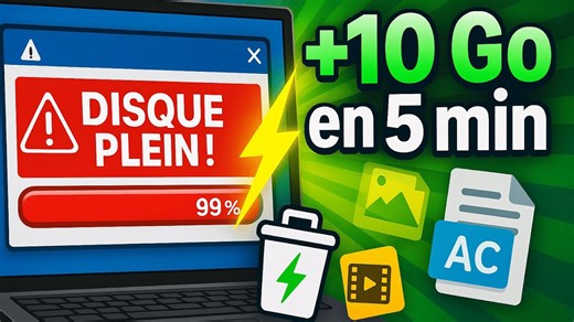 Windows Plein ? Analysez et Libérez de l’Espace Disque en Quelques Minutes