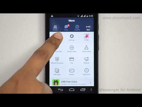 Line Messenger - How To Invite A Contact To Start Using Line