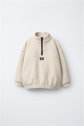 FLEECE ZIP-UP SWEATSHIRT