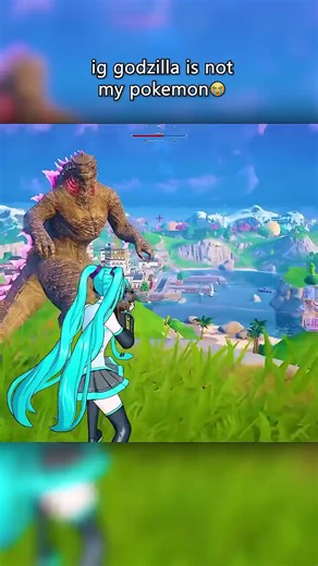Hatsune Miku vs Godzilla