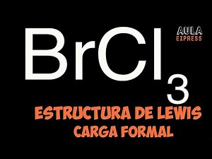 Lewis Structure Bromine Trichloride BrCl3 | Formal Charges Octet Expansion