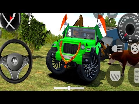 Dollar (Song) Modified Mahindra Thar 😈| Indian Cars simulator 3D | Android Gameplay