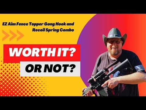 Steel Target Setup Made Easy? EZ Aim Fence Topper Review + Shooting Test