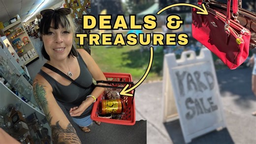 Yard sales deals to Antique Mall treasures to flip