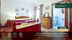 2.5K views | Very proud to be appointed exclusive agents for this nicely Elevated Ground Floor MAISONETTE with beautiful sunny terrace. ✅ Sole agency ✅ New property ✅ 3 bedrooms ✅ 1 bathroom ✅ Country views ✅ Shops within walking distance ✅ Large garage  €340,000 Stanley - 00356 9946 4552  sbonello@franksalt.com.mt ✅ Ref: 419304 https://franksalt.com.mt/properties/419304 Call Stanley for an immediate appointment. | Frank Salt Real Estate | Facebook