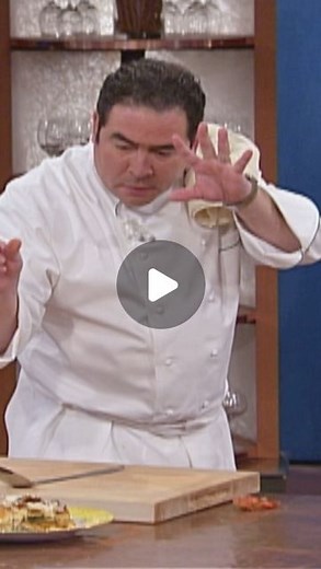 Chef Emeril J. Lagasse III on Instagram: "Check it out. Kicked Up Lasagna. Get the recipe at emerils.com. #EmerilLive #Lasagna #TBT"